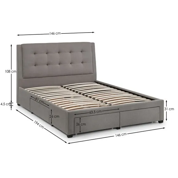 Fullerton 4 Drawer Divan Bed 5