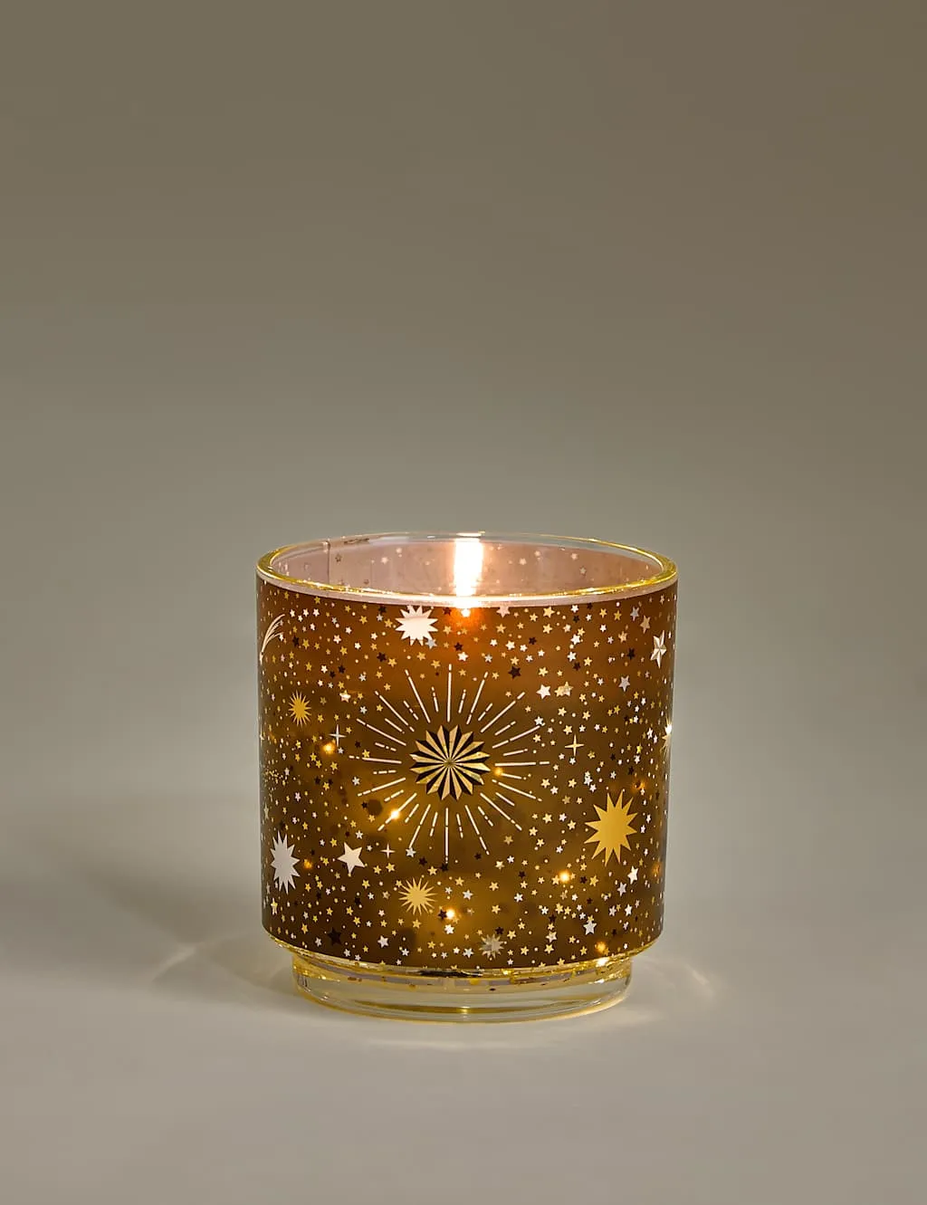 M&S Frankincense & Myrrh Refillable Light Up Candle Multi
