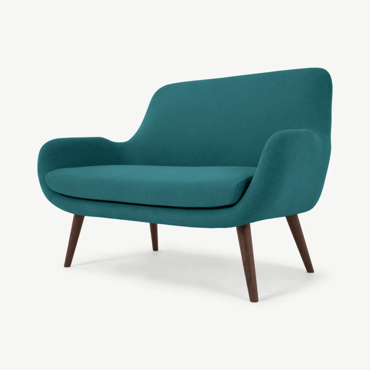 Moby 2 Seater Sofa, Mineral Blue Fabric