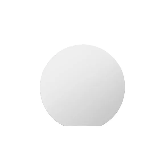 Circulus Frameless Round Overmantel Wall Mirror 2