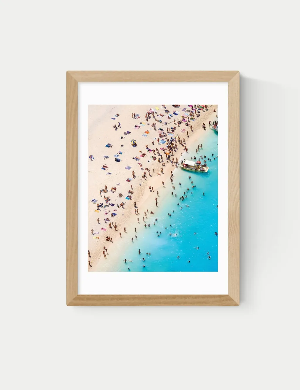 East End Prints By The Sea Framed Art Natural