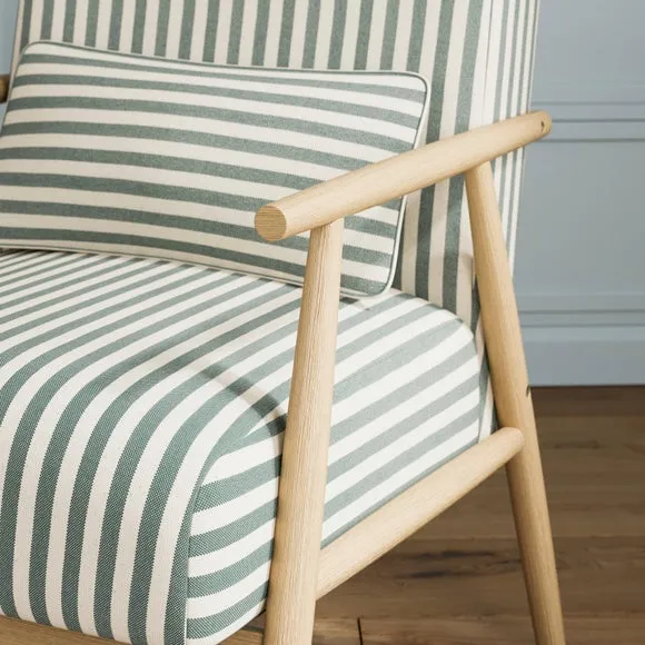 Alpine Linford Stripe Spindle Chair 3