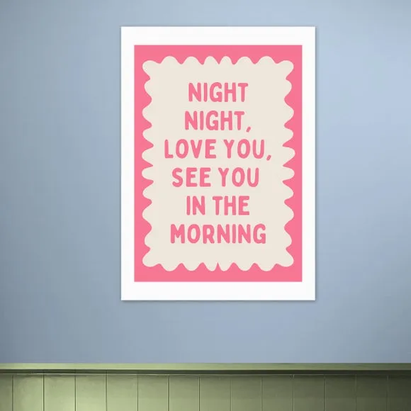 East End Prints Night Night Watermelon Print 1