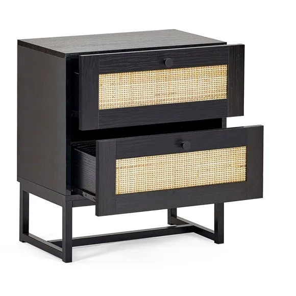 Padstow 2 Drawer Bedside Table 3
