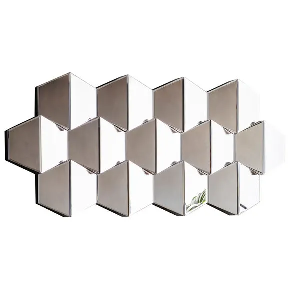 Colette Hexagon Wall Mirror 3