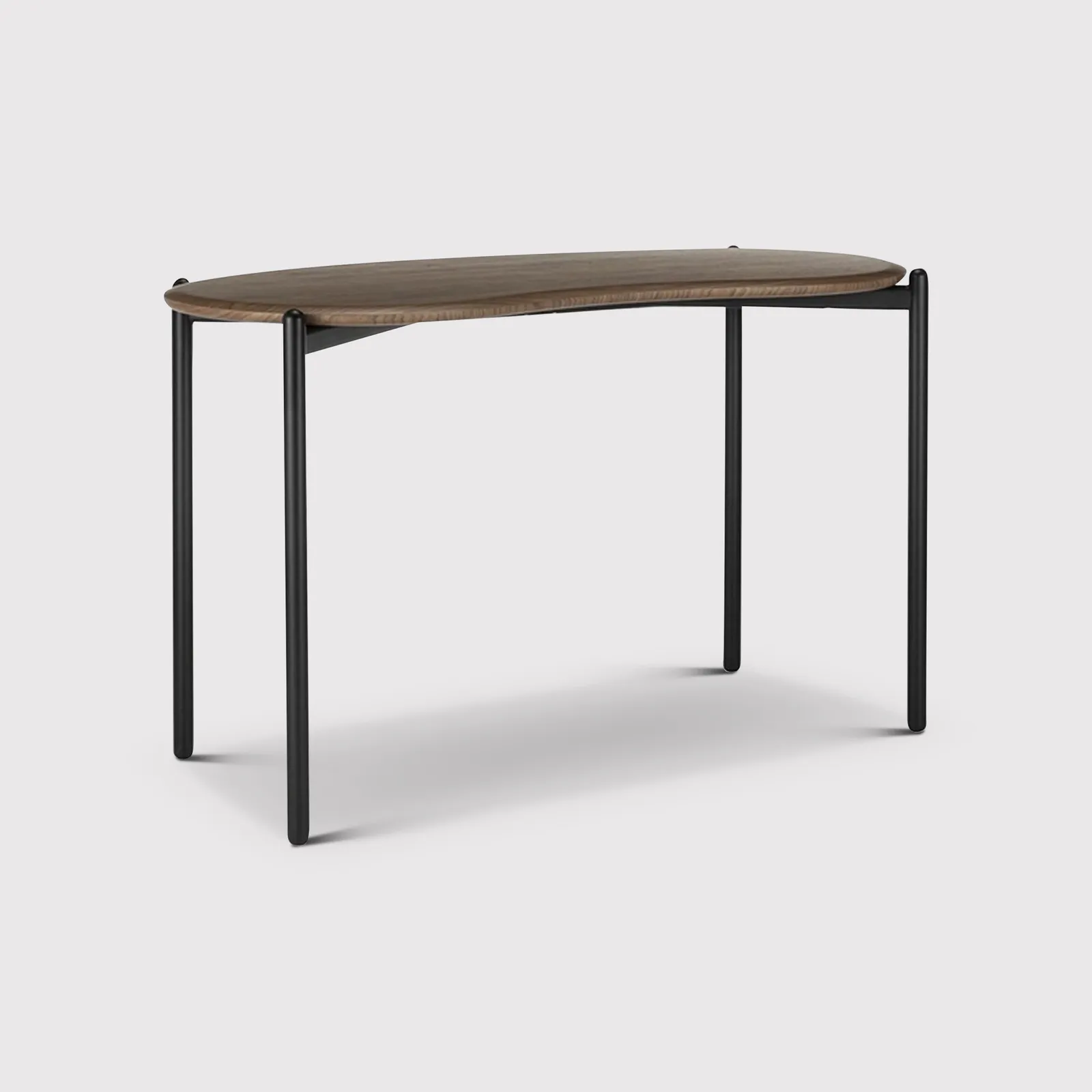 Kartell Earl Of Wood Desk, Brown | Barker & Stonehouse 2