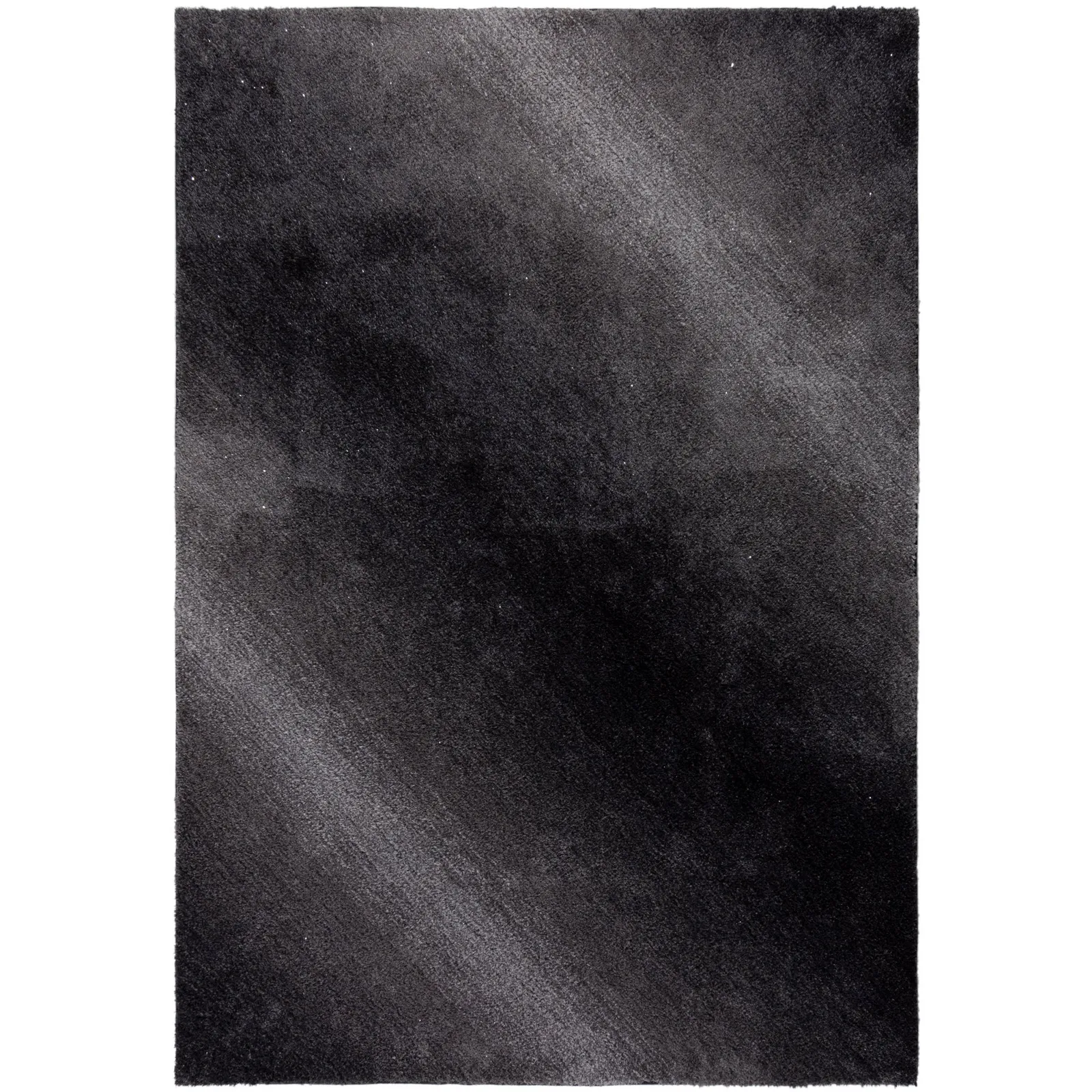 Ombre Soft Sparkle Rug Charcoal