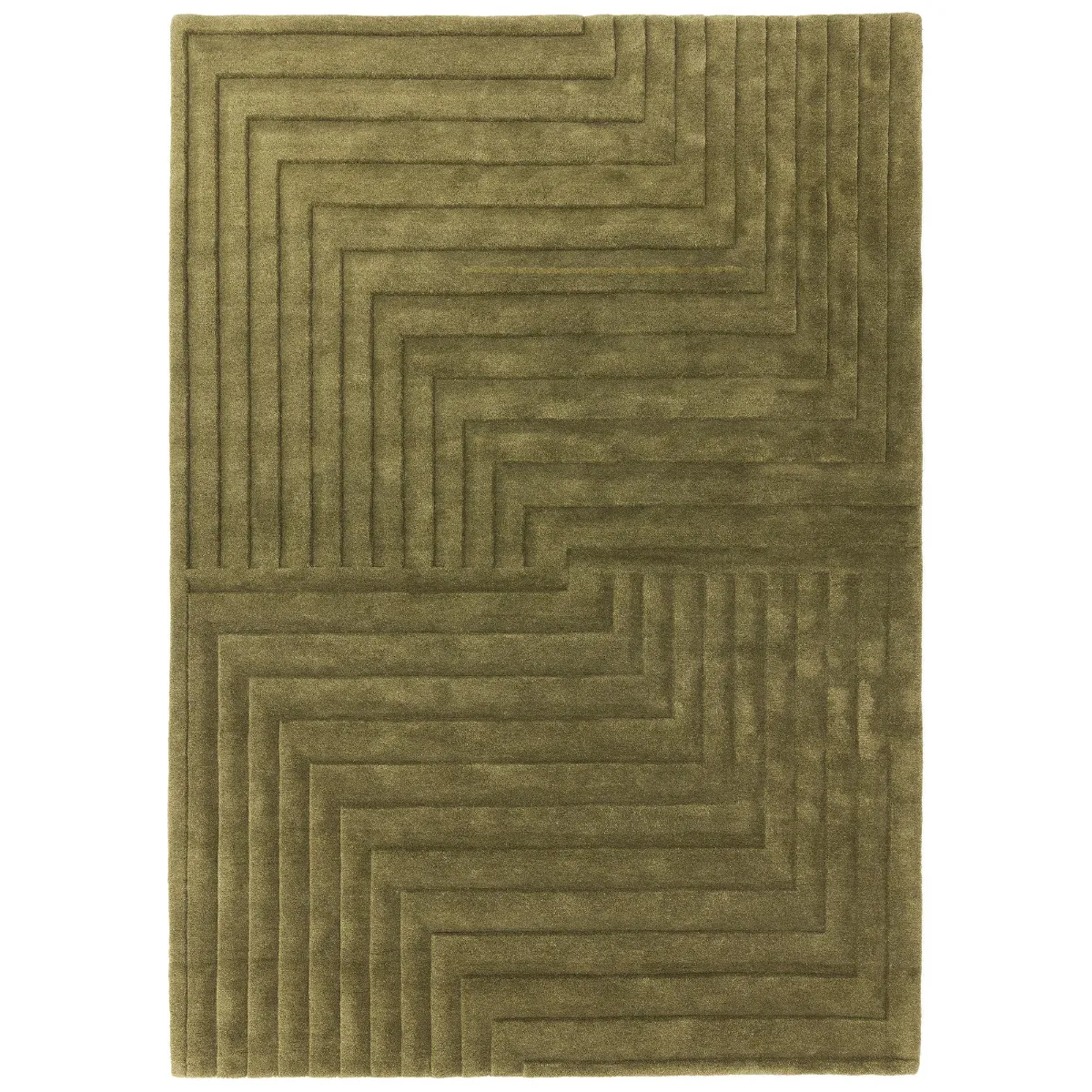 Form Rug, Green