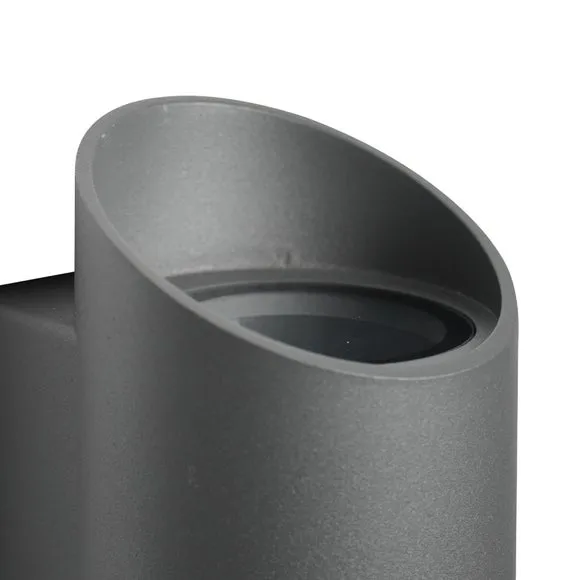 Nordlux Nico Round 22 - Wall light - Anthracite, Black 2