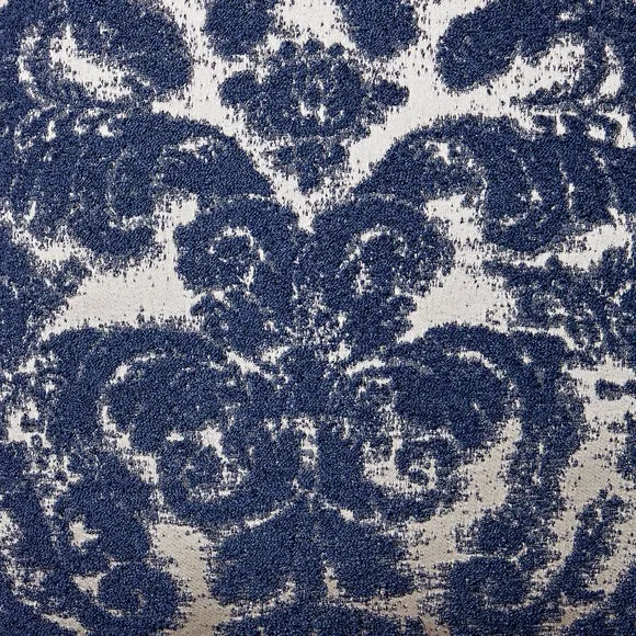 Distressed Damask Square Cushion 2