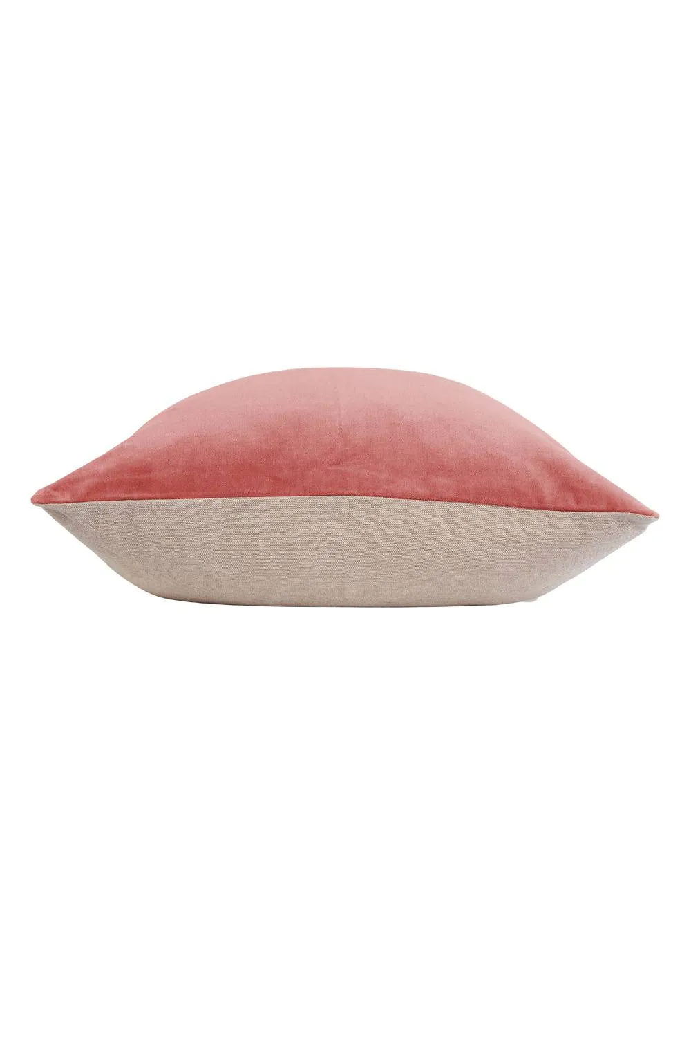 CHRISTY Luxury Filled Velvet 'Jaipur' Square Cushions in Dark Pink 3