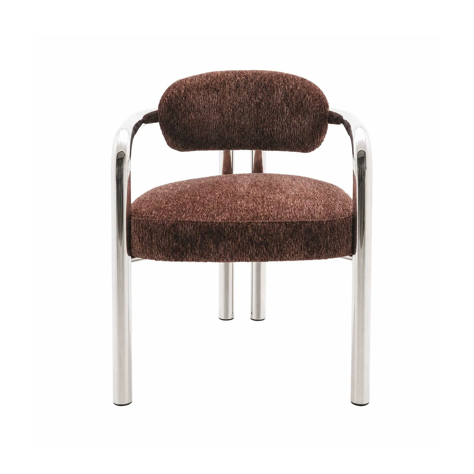 Radcot Dining Armchair, Brown Fabric | Barker & Stonehouse 3