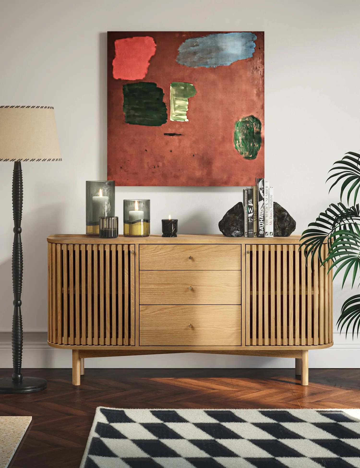 Corndell Soho 2 Door Sideboard Natural