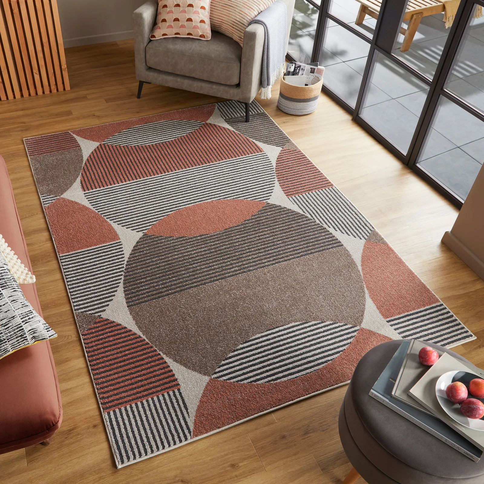 Cirque Rug Terracotta