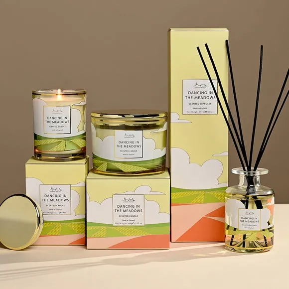 The London Wax Co Dancing In The Meadows Candle 3