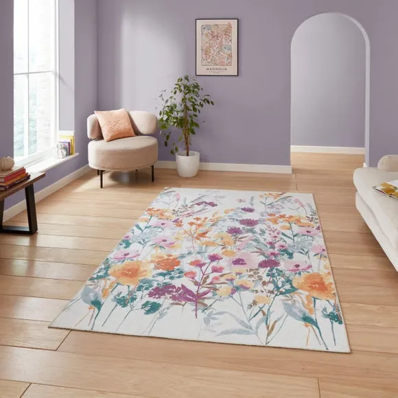 Catherine Lansfield Country Floral Rug 1