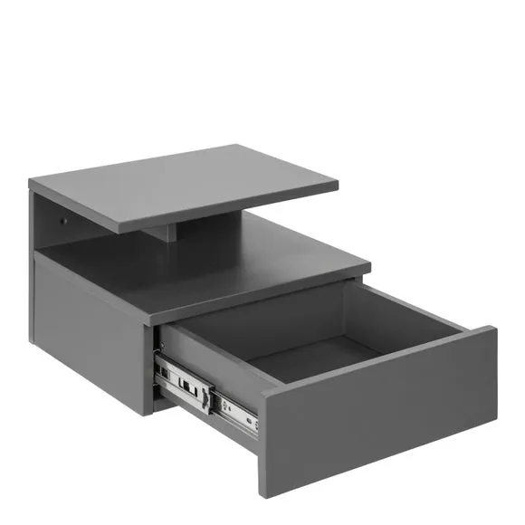 Furniture To Go Ashlan 1 Drawer Wall Mounted Bedside Table 5
