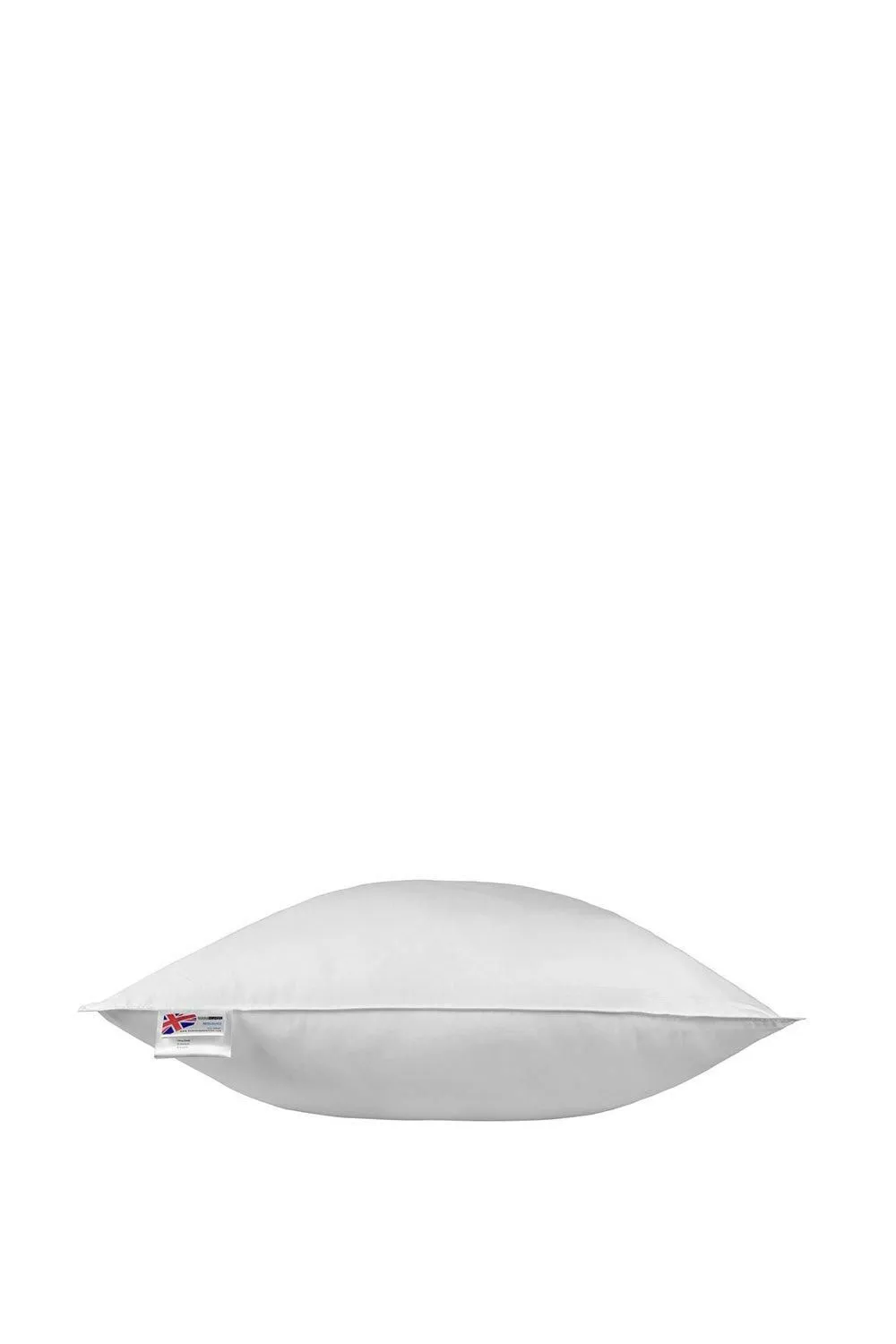 Homescapes Goose Feather & Down Euro Continental Square Pillow - 80cm x 80cm in White 2