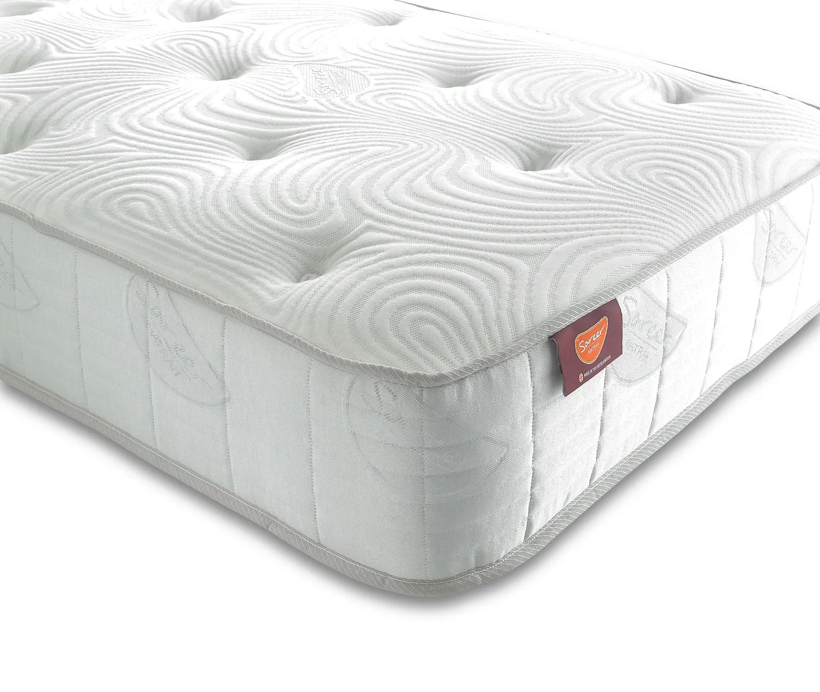 Sareer Furniture Limited Latex Coil Mattress in White