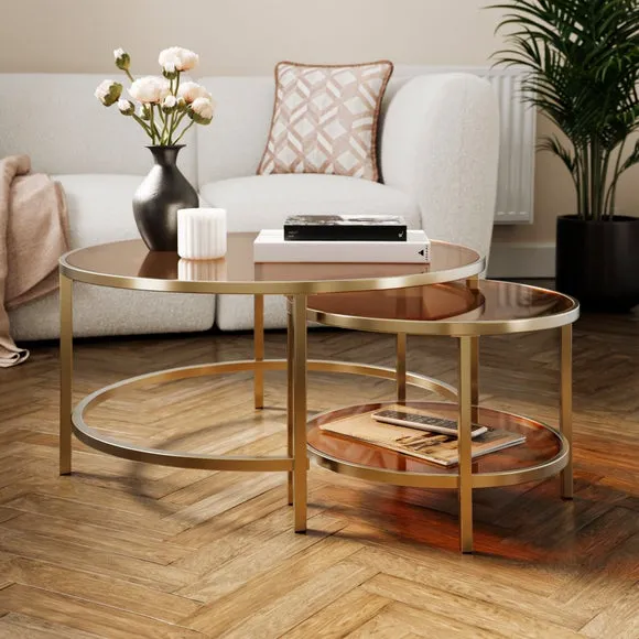Sofia Round Coffee Tables 1