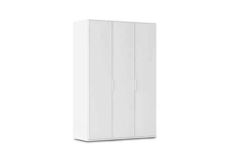 Cadre 151cm 3 Door Hinged Wardrobe - Alpine White