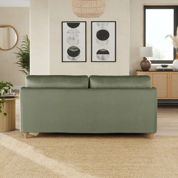 Hattie Matte Plush Velvet 3 Seater Sofa 3
