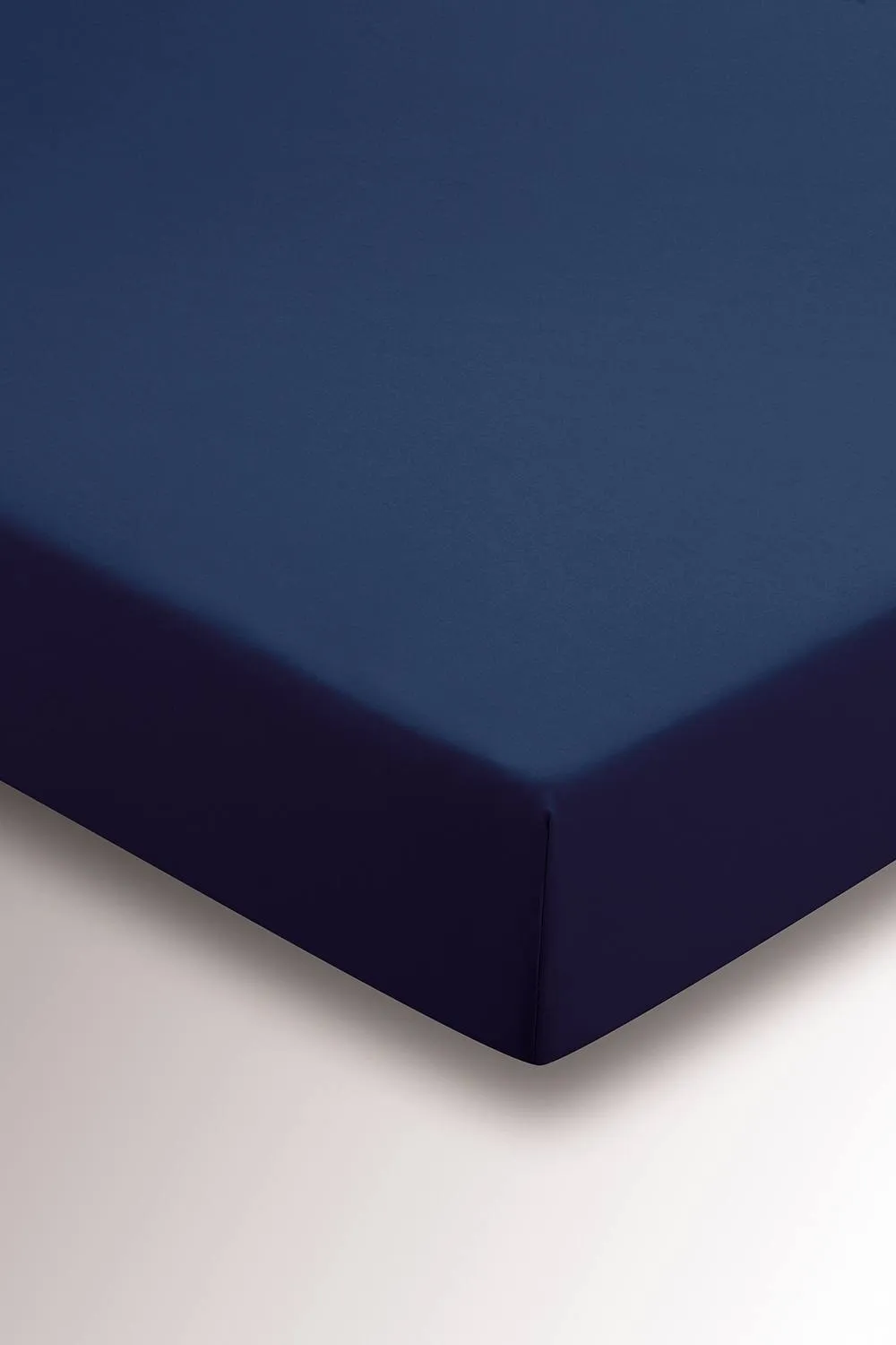 Helena Springfield 'Extra Deep Plain Dye' 180TC Fitted Sheet in Navy