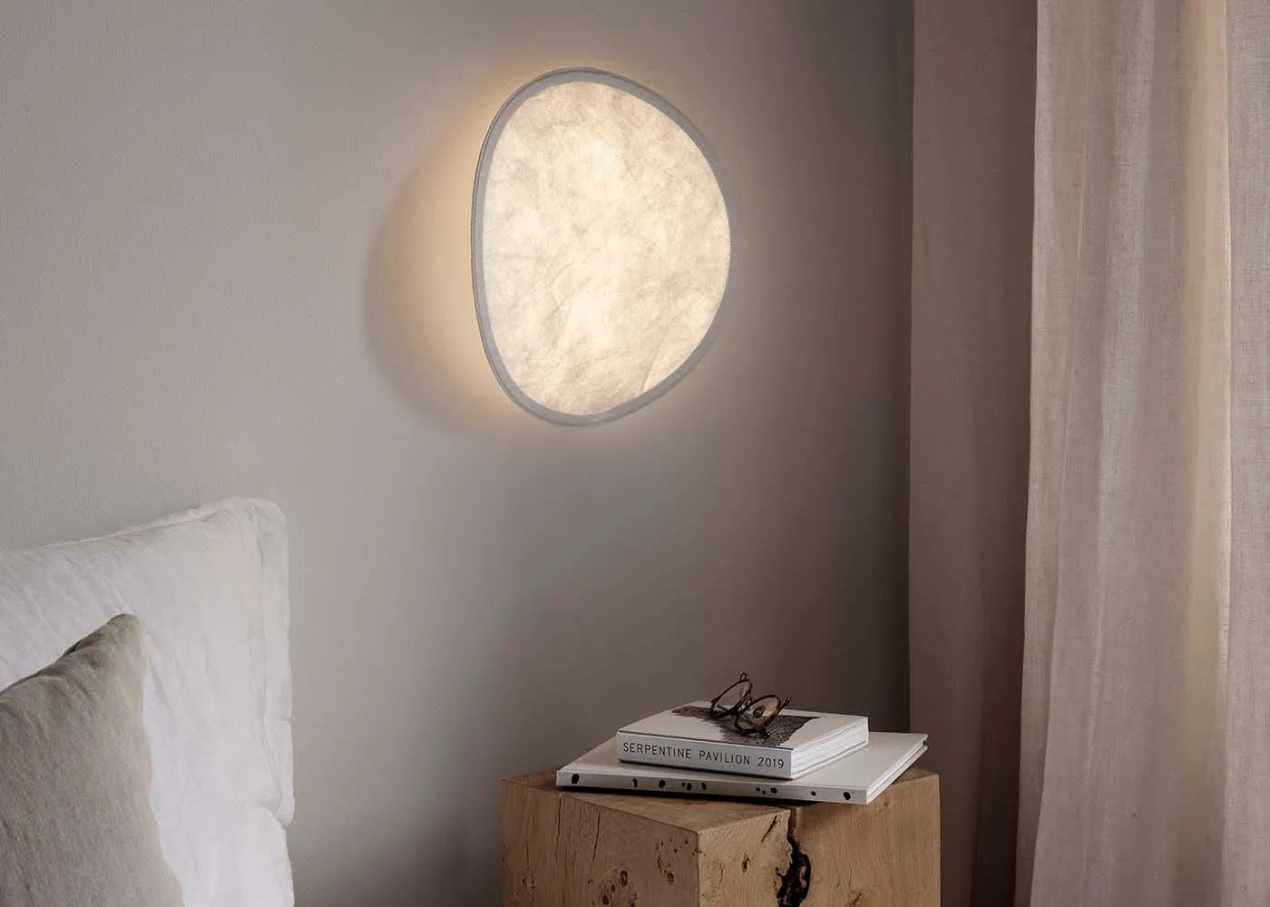 New Works Tense LED Wall Light White 3