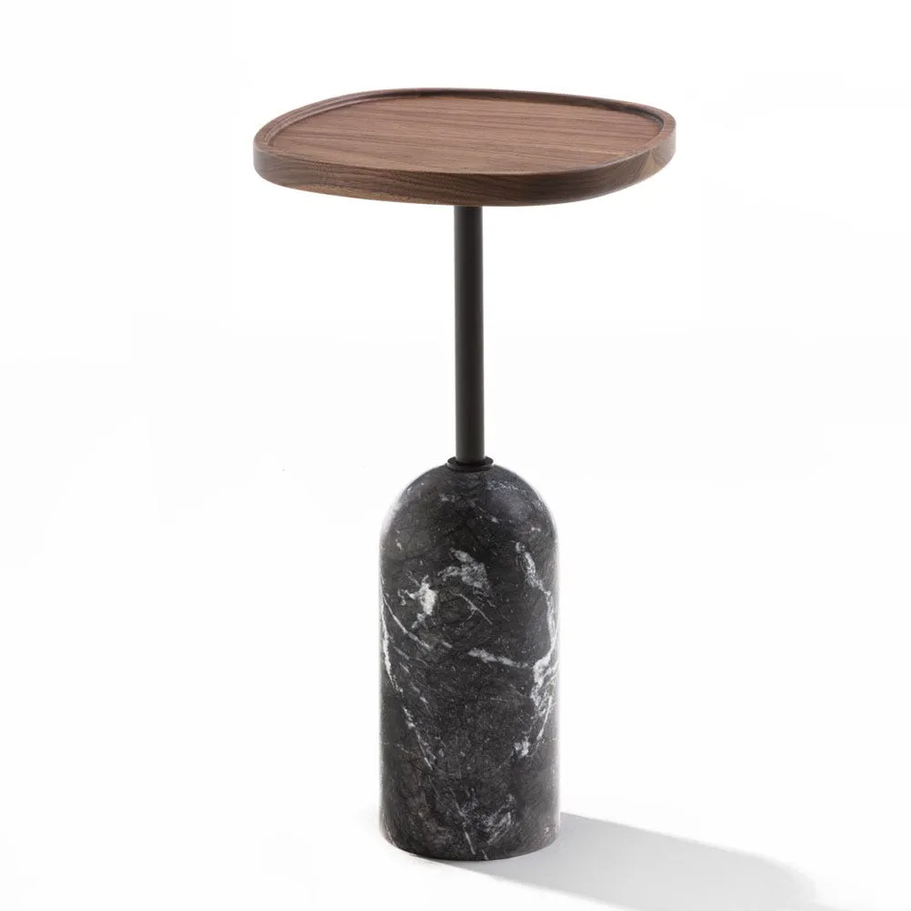 Porada Ekero Square Side Table Grigio Carnico Base 3