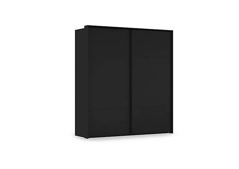 Haven 210cm 2 Door Slider Wardrobe with Décor Doors