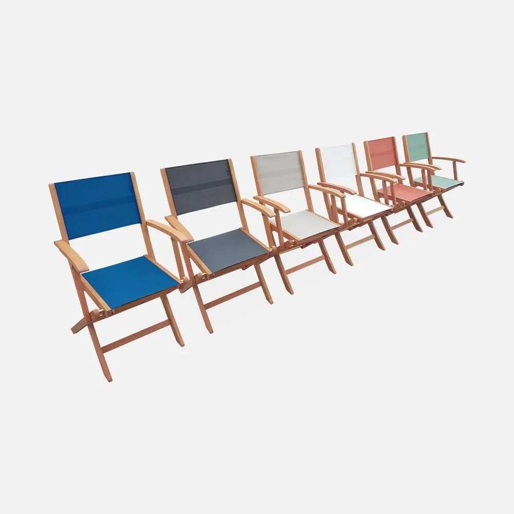 sweeek 10-seater Extendable Wooden Garden Table Set With Chairs in Light Brown 6