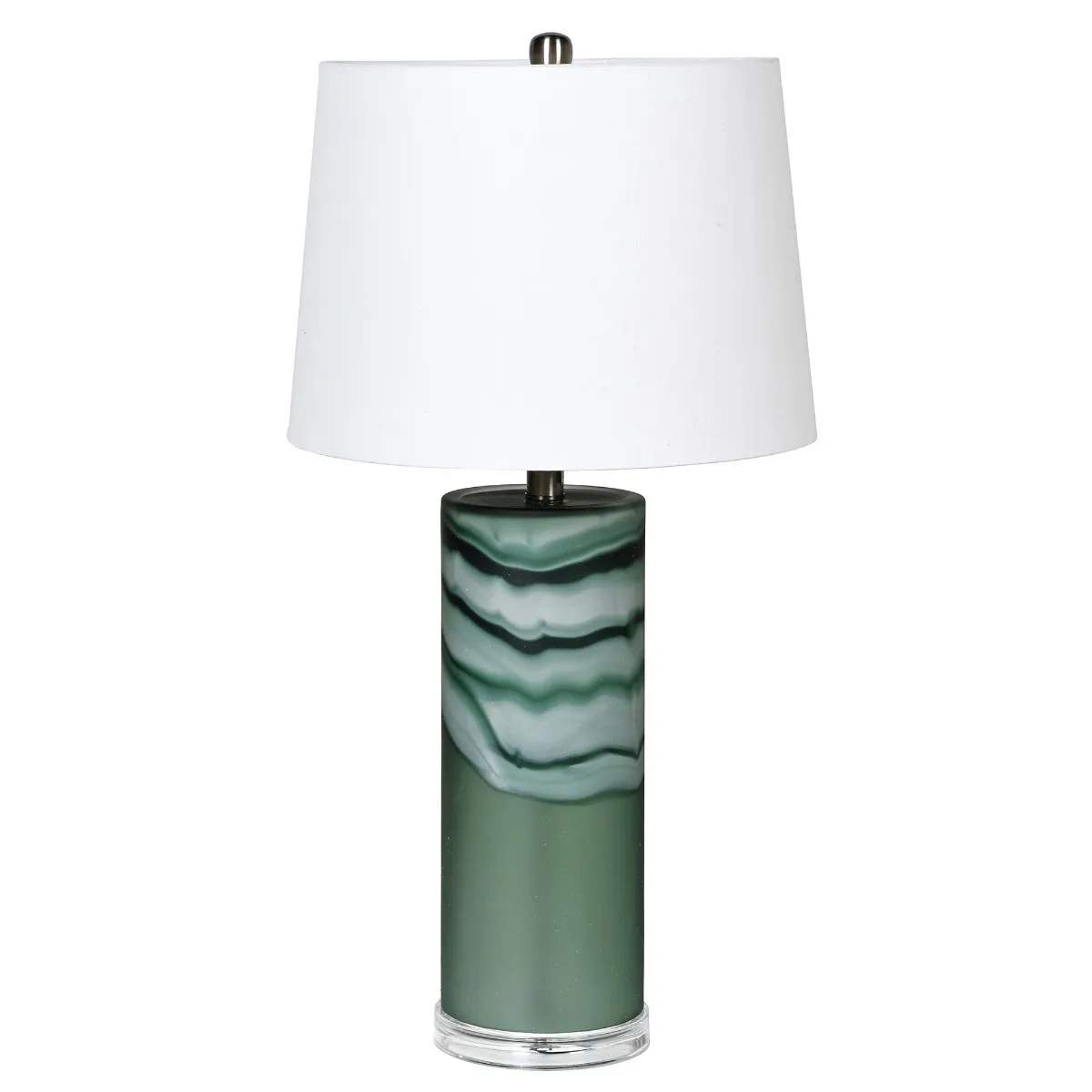 Green Marble Table Lamp