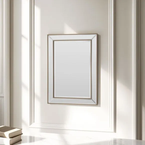 Yearn Angled Timeless Bevelled Wall Mirror 3