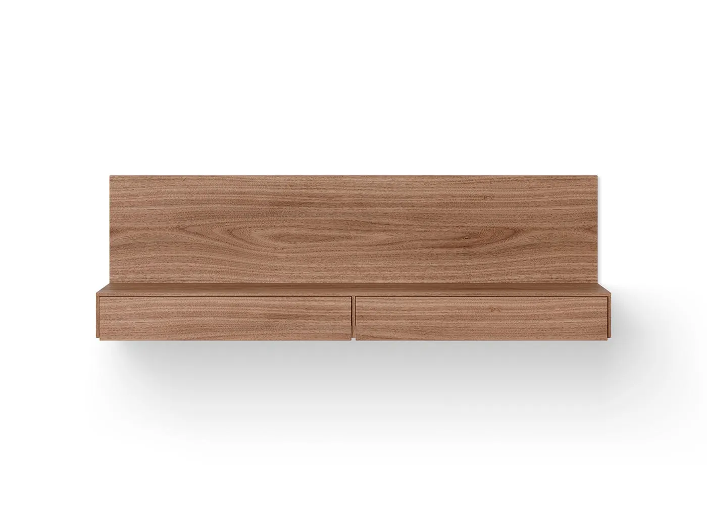 New Works Tana Wall Mounted Media Module Walnut