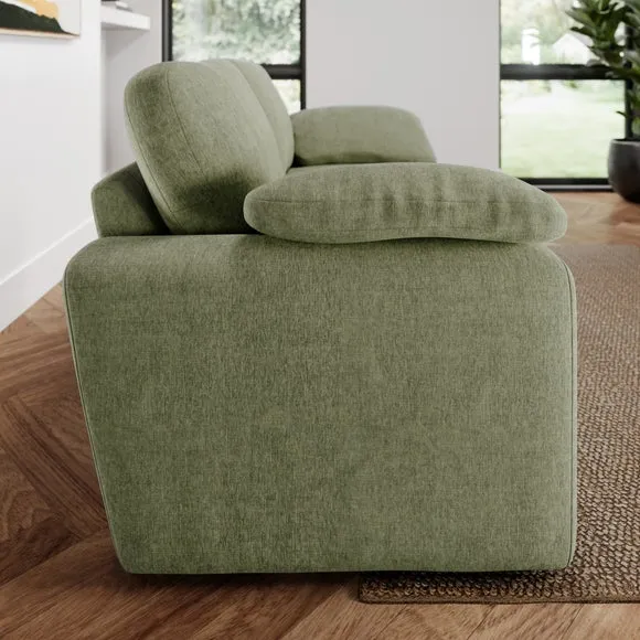 Magnus Vintage Soft Chenille 2 Seater Sofa 2