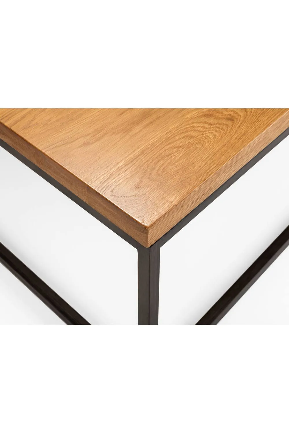 Julian Bowen Brooklyn Square Coffee Table in Light Oak 6