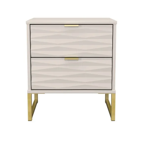 Tuxford 2 Drawer Bedside Table 2