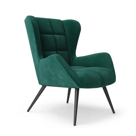 Dalton Velvet Accent Chair 2