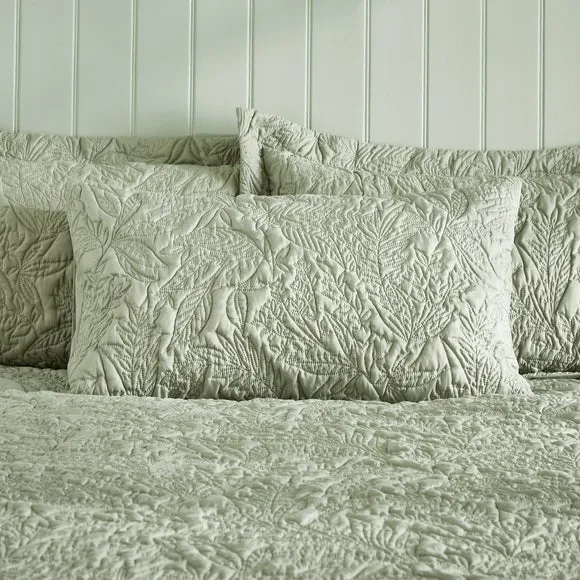 Filey Leaf Duvet Cover & Pillowcase Set 3