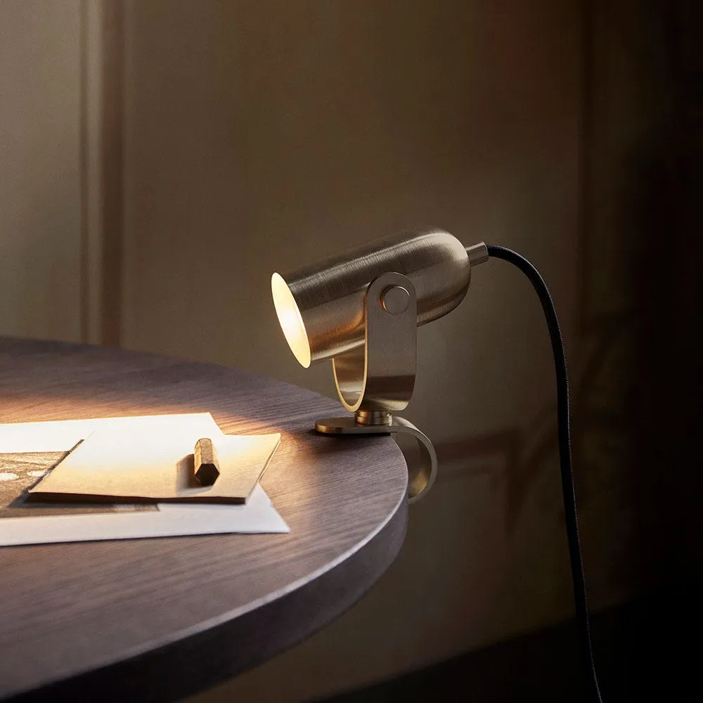 ferm LIVING Ruuvi Clip Lamp Blackened Iron 4
