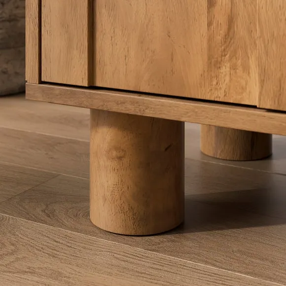 Juni Bedside Table, Mango Wood 5