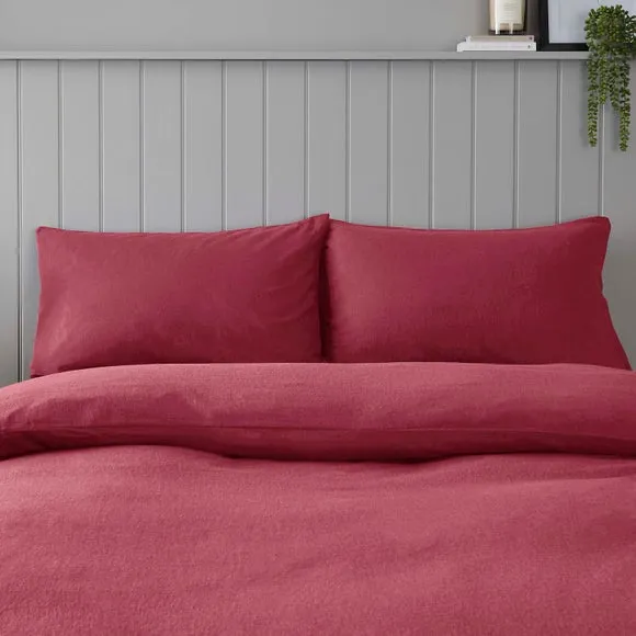 Soft & Cosy Luxury 100% Brushed Cotton Duvet Cover & Pillowcase Set 2