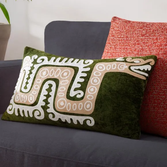 Dynasty Dragon Rectangular Cushion