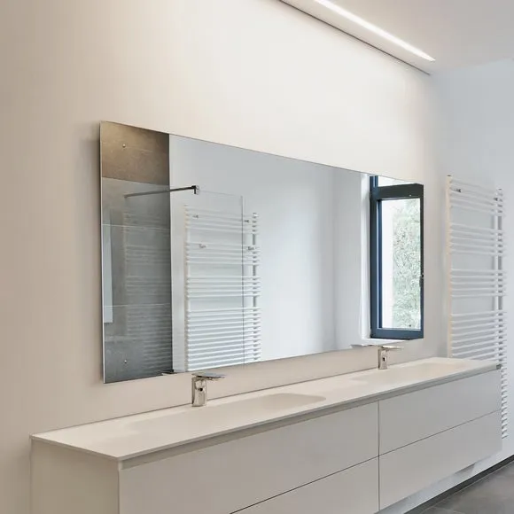 Large Circuitt Rectangle Bathroom Wall Mirror 1