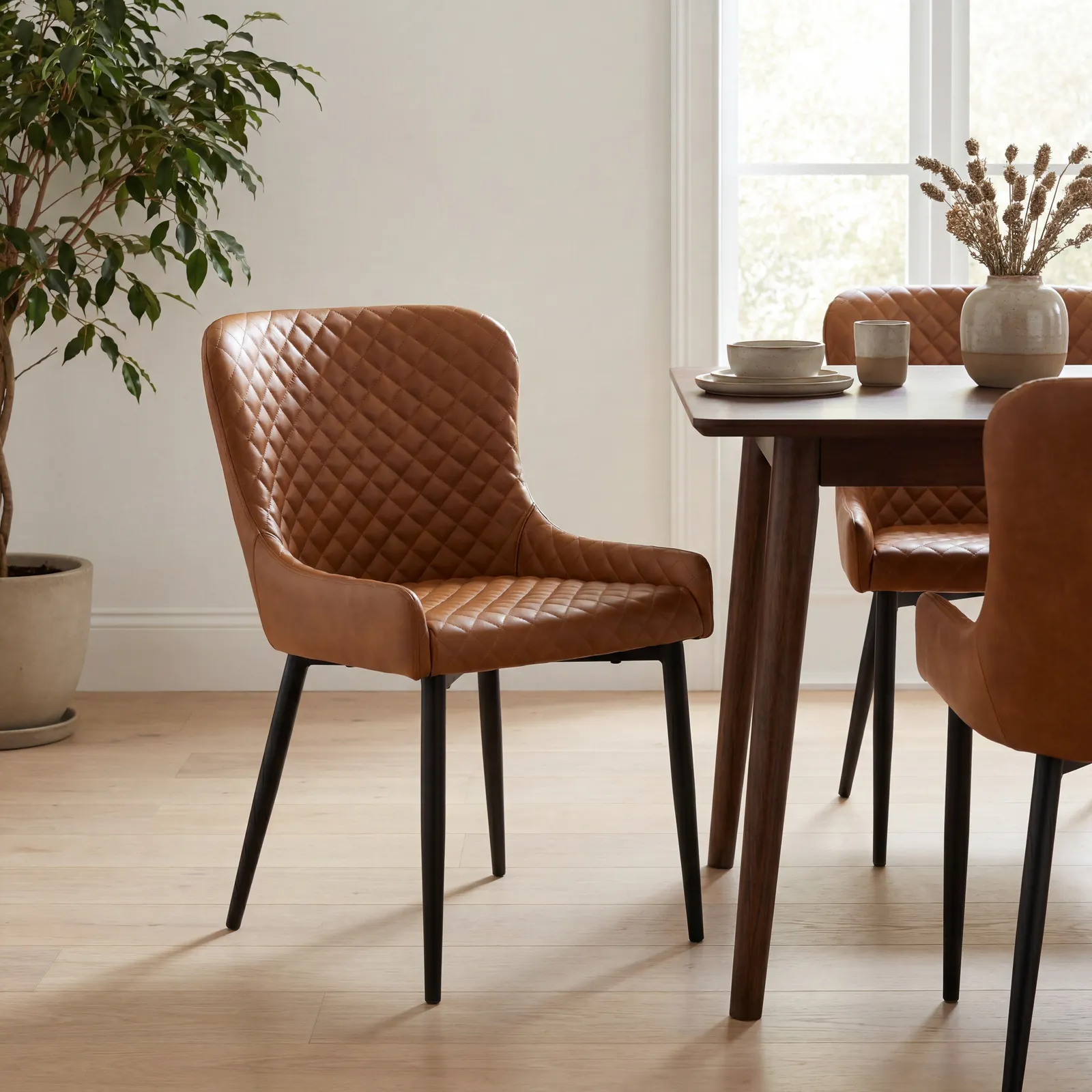 Rivington Dining Chair, Brown | Barker & Stonehouse 2
