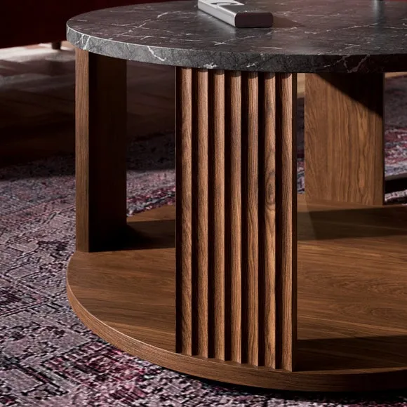 Georgi Marble Effect Nest of Coffee Tables 4