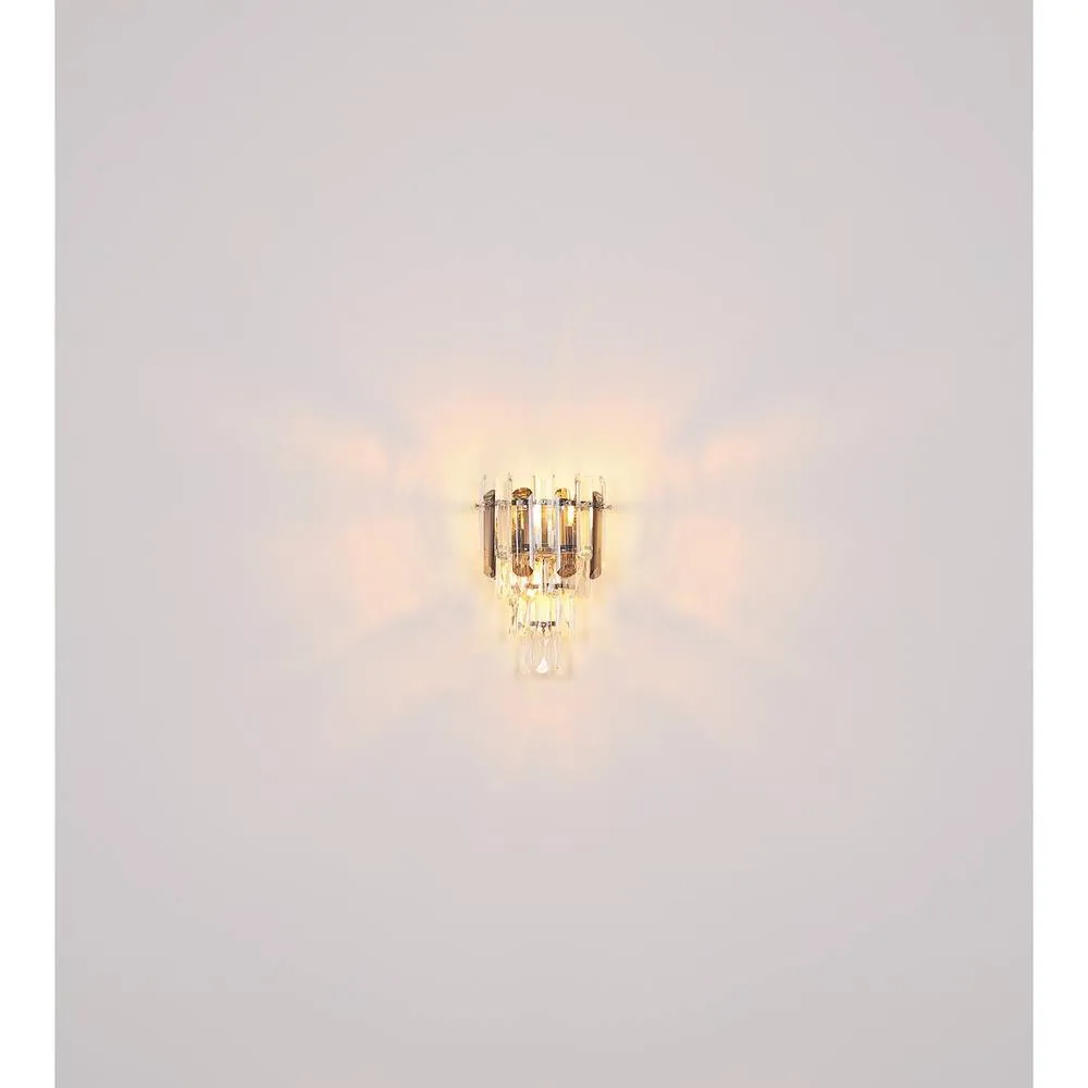 Netlighting Orgina Wall Lamp Chrome 2x E14 in Grey 6