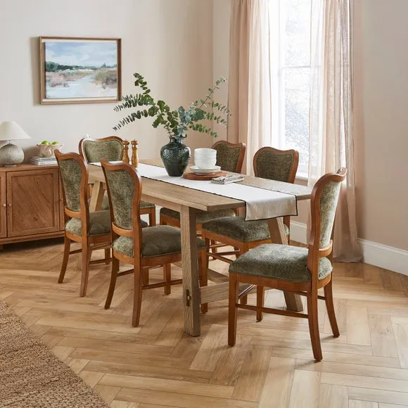 Betty Dining Chair, Sage Soft Chenille 2