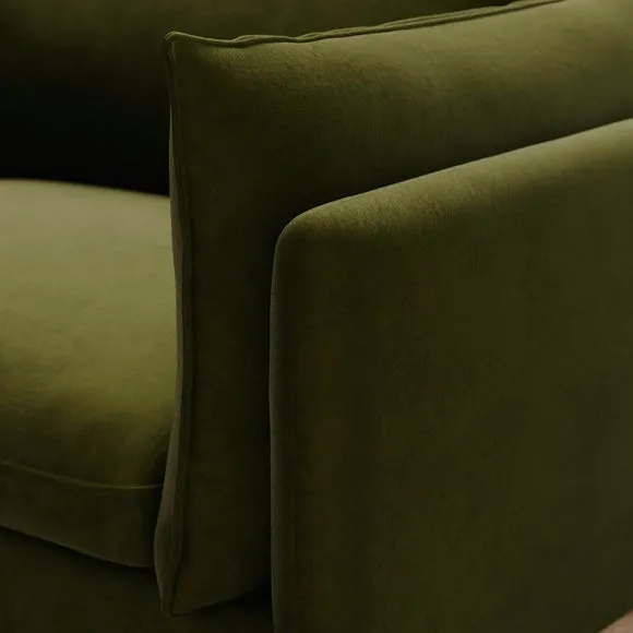 Ruby Velvet 2 Seater Sofa Bed 4