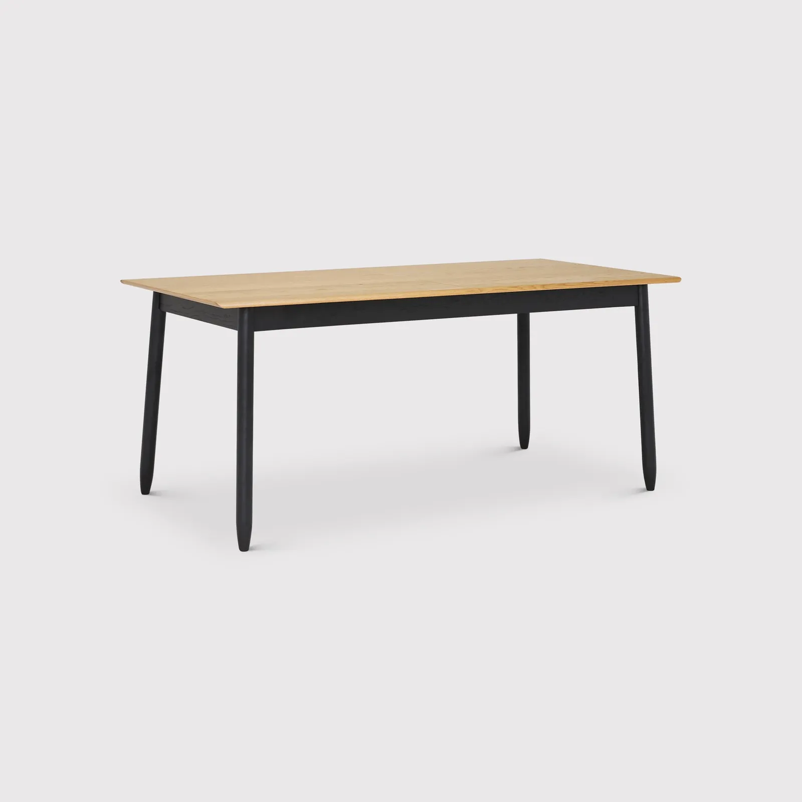 Ercol Monza Medium Extending Dining Table, Brown Oak | Barker & Stonehouse